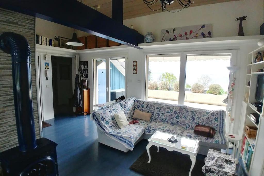 Lakefront. Appartement Pieds Dans L'Eau. View And Direct Access To The Lake. Anthy-sur-Leman Exterior foto